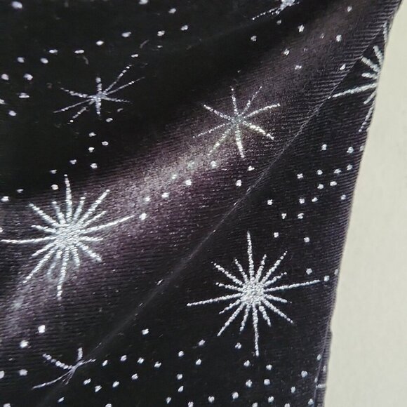 SUPERDOWN | Stevie Sweetheart Mini Dress Black Metallic Velvet Corset Sz S - Picture 6 of 9